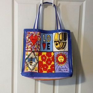 "YOU WARM MY HEART" TOTE BY BRIGHTON